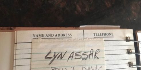 Mom's address book address
